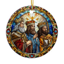 Nativité de Noël Trois hommes sages