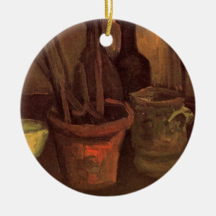 Décoration En Céramique Nature morte Pinceaux dans un pot par Vincent van
