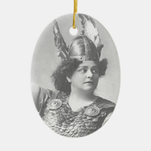 Décoration En Céramique Ne m'oblige pas à utiliser ma voix Opéra