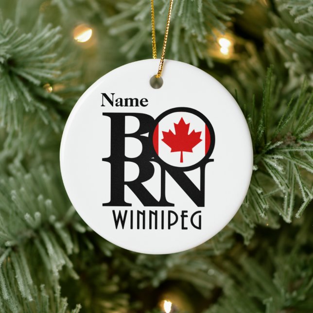 Décoration En Céramique NÉ Winnipeg (Arbre)