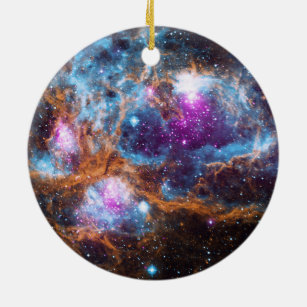 Décoration En Céramique Nebula au homard - Pays d'hiver cosmique