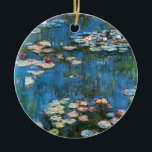 Décoration En Céramique Nénuphars de Claude Monet, Impressionnisme Vintage<br><div class="desc">Nénuphar (1914) de Claude Monet est une peinture de nature impressionniste vintage. Une des nombreuses variations de peintures florales de nénuphars que Monet peint par l'étang dans son jardin fleuri à Giverny, France. À propos de l'artiste : Claude Monet (1840-1926) est un fondateur du mouvement de peinture impressionniste française, dont...</div>