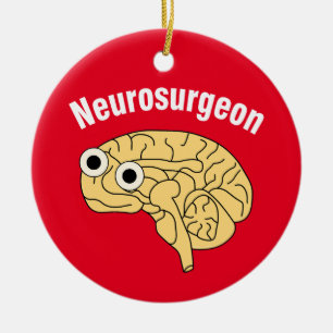 Décoration En Céramique Neurochirurgien Cerveau