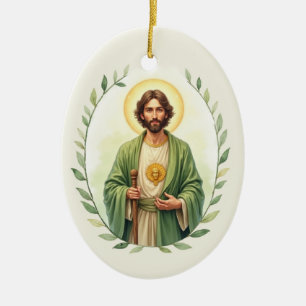 Décoration En Céramique Neuvaine catholique à saint Jude