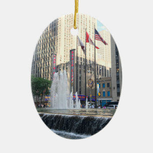 Décoration En Céramique New York City NYC Fontaine Sixième Avenue Photogra