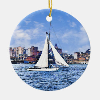 Décoration En Céramique New York City Skyline