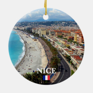 Décoration En Céramique Nice and Eze Panoramic Ornament