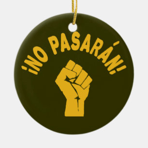 Décoration En Céramique No Pasaran - Ils ne passeront pas