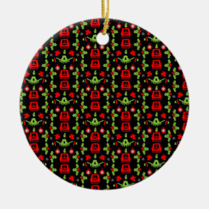 Décoration En Céramique Nocturnes du canal de Noël