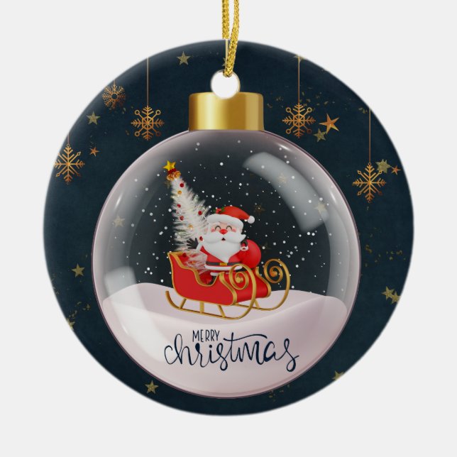 Décoration En Céramique Noël 2 (Devant)