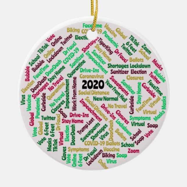 DÉCORATION EN CÉRAMIQUE NOËL 2020 (Devant)