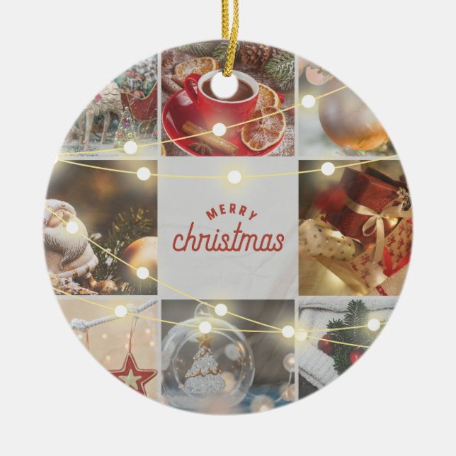 Décoration En Céramique Noël 22 (Devant)