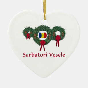 Décoration En Céramique Noël 2 de la Roumanie