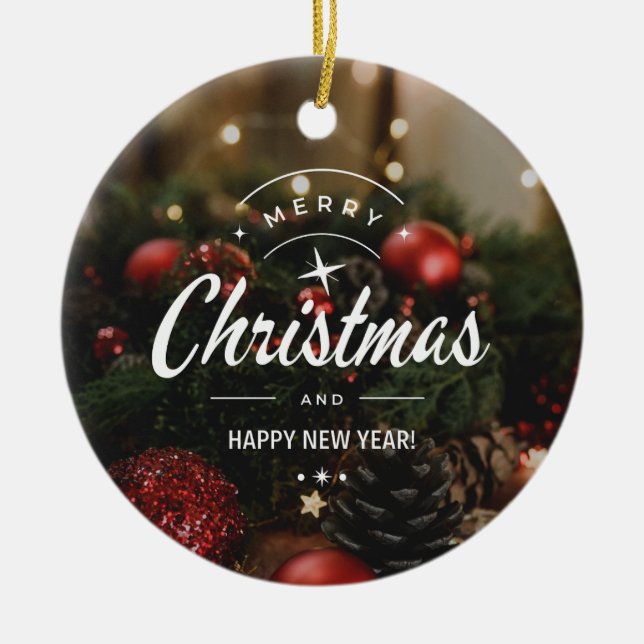 Décoration En Céramique Noël 5 (Devant)