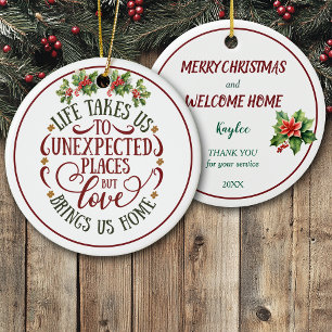 Décoration En Céramique Noël à la maison dans des endroits inattendus