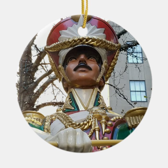 Décoration En Céramique Noël à Rockefeller - Toy Solider (Devant)