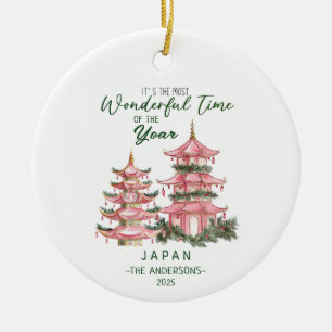 Décoration En Céramique Noël au Japon Voyage personnalisé