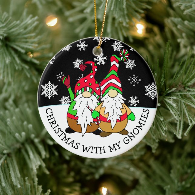 Décoration En Céramique Noël avec mes Gnomies (Arbre)