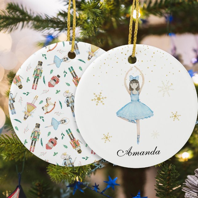 Décoration En Céramique Noël Ballerine (Créateur téléchargé)