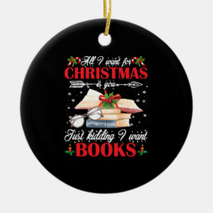 Décoration En Céramique Noël, c'est vous qui enlevez, je veux des livres