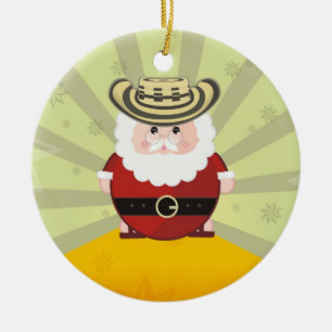 Décoration En Céramique Noël colombien