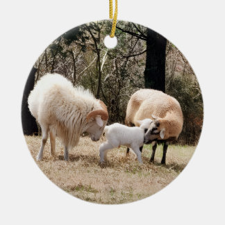 Décoration En Céramique Noël dans une ferme