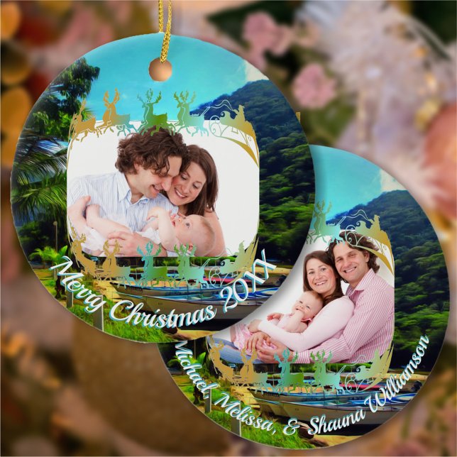 Décoration En Céramique Noël de la rivière Mismaloya 0350 (Créateur téléchargé)