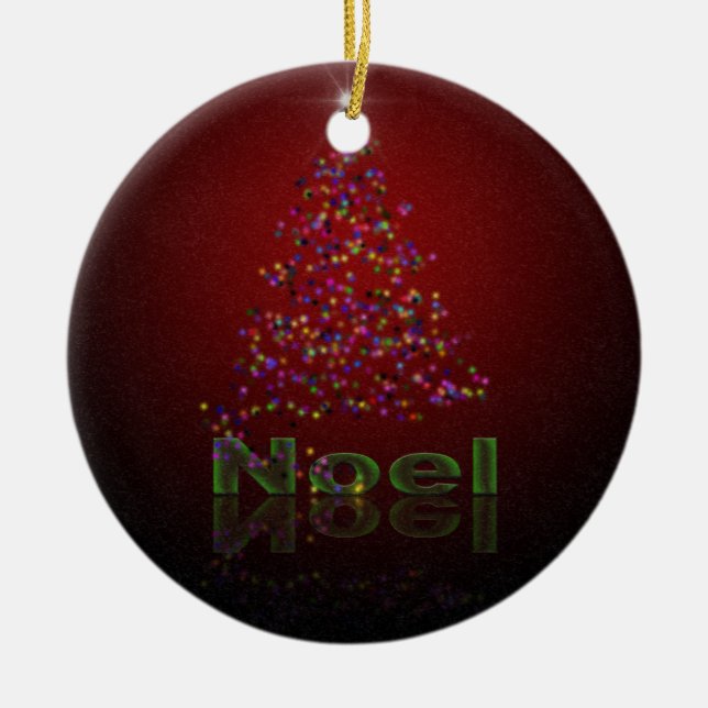 Décoration En Céramique Noël de Noel (Devant)