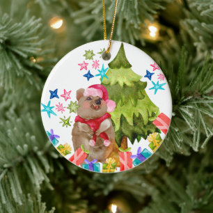 Décoration En Céramique Noël de Quokka