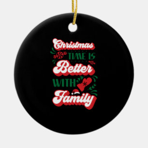 Décoration En Céramique Noël est mieux avec la famille