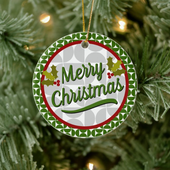 Décoration En Céramique Noël et Hanoukka (Arbre)