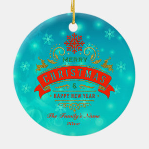 Décoration En Céramique Noël Gingerbread Candy House et Nouvel An