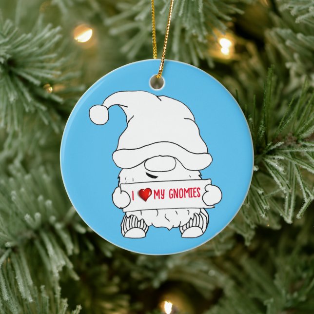 Décoration En Céramique Noël Gnome (Arbre)