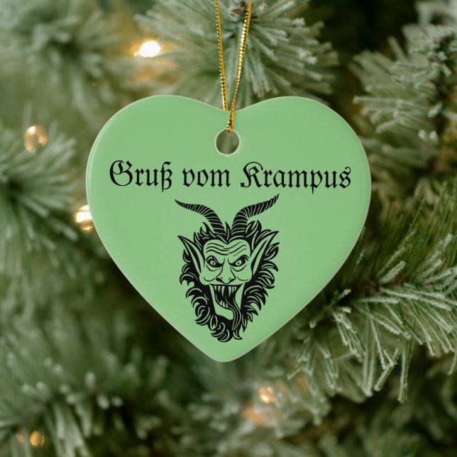 Décoration En Céramique Noël Krampus (Arbre)