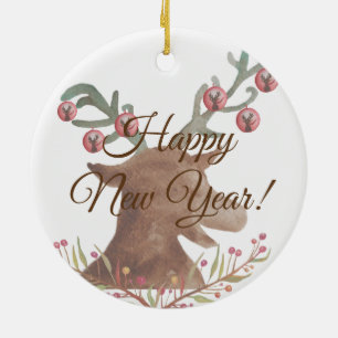 Décoration En Céramique Noël, nouvel an Snowflakes Orament