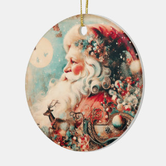 Décoration En Céramique Noël ornemental de l'arbre