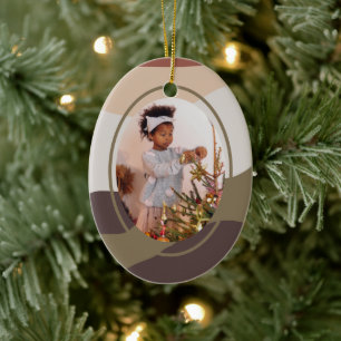 Décoration En Céramique Noël photo Abstraite rétro