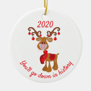 Décoration En Céramique Noël s'effondre dans l'histoire Rudolph 2020