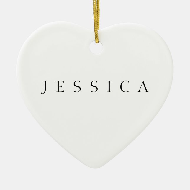 Décoration En Céramique Nom classique (ou mot) (Devant)