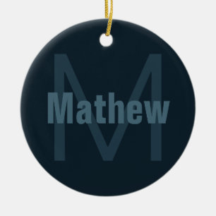 Décoration En Céramique Nom modifiable moderne