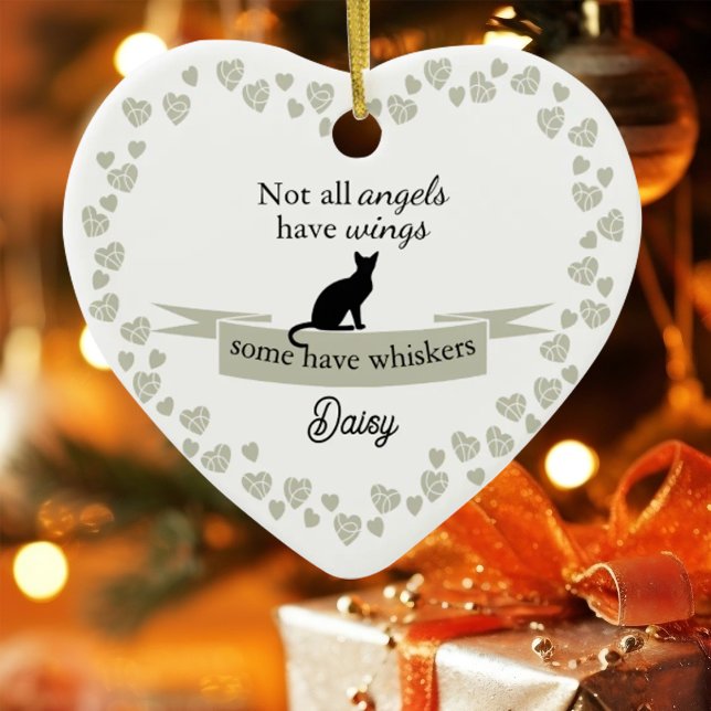 Décoration En Céramique Nom personnalisé de l'animal de compagnie (Créateur téléchargé)