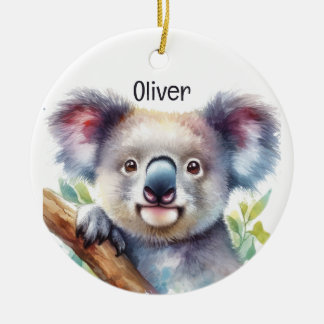 Décoration En Céramique Nom personnalisé Little Koala Oear Animal Australi