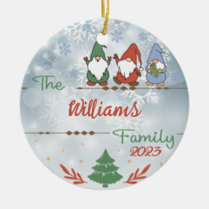 Décoration En Céramique Nome de Noël