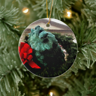 Décoration En Céramique North Lion à l'Art Institute de Chicago