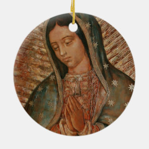 Décoration En Céramique notre dame de guadalupe