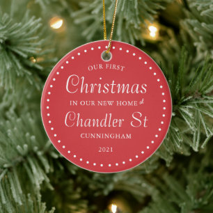 Décoration En Céramique Notre premier Noël dans notre nouvelle maison Sim