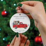 Décoration En Céramique Notre premier Noël Nouveau Accueil Adresse Vacance<br><div class="desc">Notre premier Noël à notre nouvel ornement céramique maison vous pouvez facilement customiser</div>