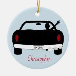 Décoration En Céramique Nouveau conducteur, côté droit