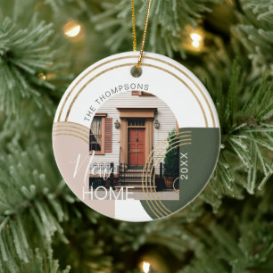 Décoration En Céramique Nouvelle maison moderne Arche géométrique photo