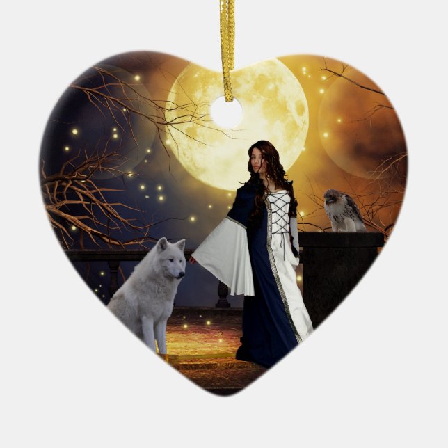 Décoration En Céramique Nuit rituelle (Devant)